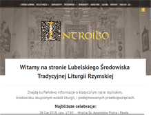 Tablet Screenshot of introibo.pl